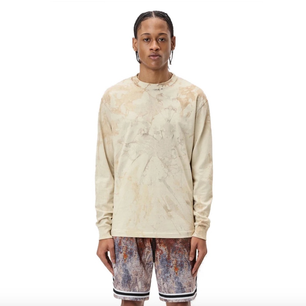 John Elliott Tie-Dye University T-Shirt FOSSIL